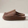TIXMARIVA™ Hart Men’s Waffle-Knit Moc Scuff Slippers – Lightweight Closed-Toe Slip-On House Shoes