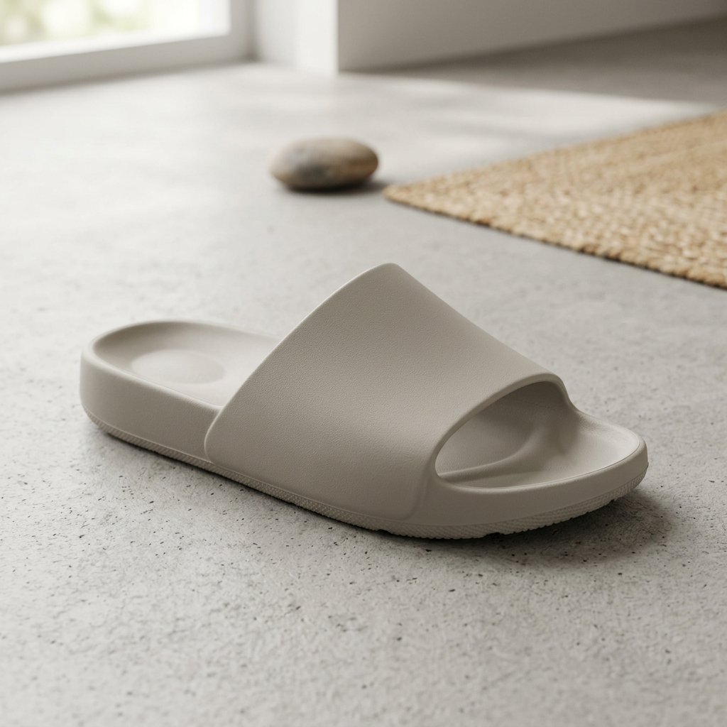 TIXMARIVA™ Vale Unisex Molded EVA House Slides – Lightweight Cushioned Indoor Outdoor Slippers, Minimal Cloud Slide